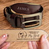 Custom Name I Hope Your Day Is As Nice As My Butt Leather Belt Gift For Husband, Boyfriend TH10 898275