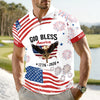 Custom Name God Bless America 1776-2026 Polo Shirt TH10 169273