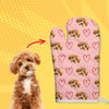 Personalized Pet Photo with Cute Pattern Oven Mitt, Custom Gift for Pet Lovers LM32 899229