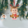Custom Photo Baby Santa Claus Christmas Acrylic Ornament Xmas Decor HA75 897248