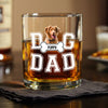 Custom Photo Dog Dad We Sniff Together, We Stick Together Whiskey Glass HO82 894188