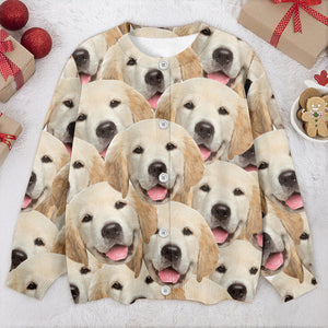 Custom Funny Dog Face Cardigan Gift For Dog Lovers CH07 899830