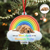 Custom Dog Lost Photo Acrylic Ornament Memorial Gift For Dog Dad Dog Mom CH07 896872