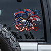 American Heritage Eagle Patriotic Car Window Decal Sticker HA75 920160