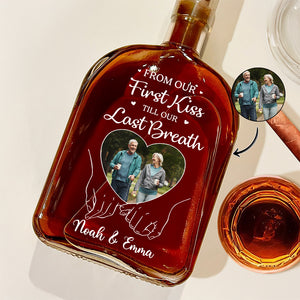 Custom Photo You & Me We Got This Whiskey Bottle Couple Gift HA75 898168