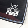 Custom Dog Breed And Name Memorial Car Window Decal Sticker TH10 898507