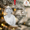 Custom Photo I'm Always With You Memorial Glass Ornament For Christmas TH10 896483