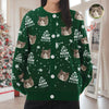 Custom Photo Best Cat Dad Mom Ever Family Cardigan CH07 899574