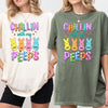 Custom Name Chillin With My Peeps Comfort Shirt Gift For Family TH10 898481
