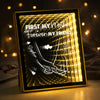 Custom Name First My Daughter Forever My Friend Infinity Mirror Light Box Personalized Mother's Day Gift HO82 901930