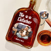 Custom Photo The Dogfather The Catfather Whiskey Bottle For Dog Lovers HA75 897956