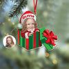 Custom Photo Baby Santa Claus Christmas Acrylic Ornament Xmas Decor HA75 897248