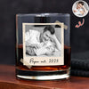 Custom Photo Dad Whiskey Glass, Grandpa Gift, Gifts For Him HA75 898924