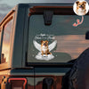 Custom Pet Photo Your Light Will Always Shine In My Heart Memorial Car Sticker HO82 900990