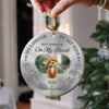 Custom Photo Pet Christmas Memorial Sympathy Ceramic Ornament Gifts For Pet Lovers LM32 893897