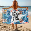 Custom Photo Life Is Better With Dog Cat Beach Towel For Dog And Cat Lovers HO82 894230