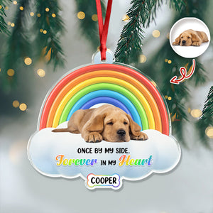 Custom Dog Lost Photo Acrylic Ornament Memorial Gift For Dog Dad Dog Mom CH07 896872