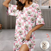 Custom Photo Nightgown Gift For Dog Owners TH10 898701