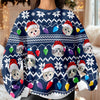 Custom Photo Xmas Leds Cat Ugly Sweater HO80 900080