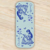 Birth Flower Book Lovers Toile De Jouy - Personalized Leather Magnetic Bookmark CH07 899540