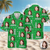 Custom Face Photo St. Patrick's Day Hawaii Shirt TH10 898107