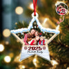 Personalized Family Photo Star Acrylic Ornament - Christmas Gift for Family CH07 896838