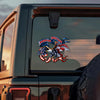 American Heritage Eagle Patriotic Car Window Decal Sticker HA75 920160