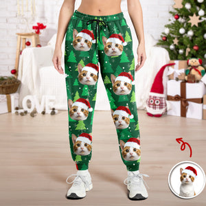 Custom Photo Cat Personalized Christmas Sweatpants HA75 892816