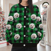 Custom Photo Christmas Ugly Cardigan Gift For Dog Lover CH07 899832