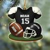 Personalized American Football Acrylic Ornament Football Team Gift HA75 898076