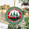 Custom Car Photo Oh What Fun It Is To Ride Ceramic Ornament Gift For Men, Car Lovers HA75 897654