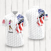 Custom Photo US Flag Polo Shirt For Golfer TH10 898095