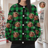 Custom Photo Christmas Ugly Cardigan Gift For Family CH07 899836