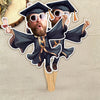 Custom Funny Face Graduation Class of 2026 Decoration Face Fan HO82 901922