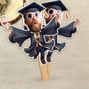 Custom Funny Face Graduation Class of 2026 Decoration Face Fan HO82 901922