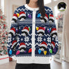 Custom Funny Photo Xmas Leds Cardigan Gift For Cat Lover HO82 900266