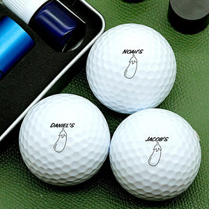 Personalized Golf Ball Stamp Box Golf Gifts for Men, Funny Gift For Golfers HA75 898744