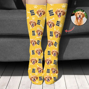 Custom Photo Best Parents Ever - Personalized Socks For Dog Lovers TH10 894431