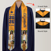 Custom Photo Class of 2026 Stoles For Gradution Day TH10 898649