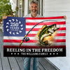 Custom Family Name Reeling In The Freedom House Flag TH10 169037