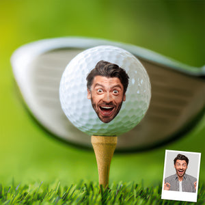 Custom Face and Name Personalized Don't Lose Me Golf Ball Gift For Golf Lovers HA75 898698