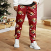 Custom Photo With Christmas Pattern - Personalized Sweatpants Gift For Dog Lovers CH07 896332