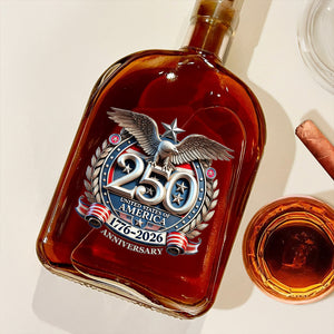 USA Eagles 250th Anniversary Semiquincentennial 1776-2026 Whiskey Bottle LM32 897465