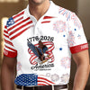 Custom Name God Bless America 1776-2026 Polo Shirt TH10 169273