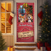 Custom Photo Welcome To My Home Door Cover For Dog Lover TH10 896539