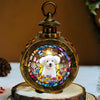 Custom Dog Photo With Flower Memorial Candlelight Lantern Ornament HO82 900224