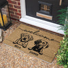 Personalized Dog Welcome Coir Doormat Gift For Dog Lovers TH10 896887