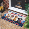 Even My Dog Waiting For America's 250th Personalized Doormat For Dog Lover CH07 910326