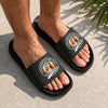 Custom Photo This Human Belongs To Dog Cat Slide Sandals - Gift For Dog Lovers HO82 902538