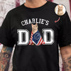 Custom Photo Dog Cat Dad With America 250 Shirt HO82 901266